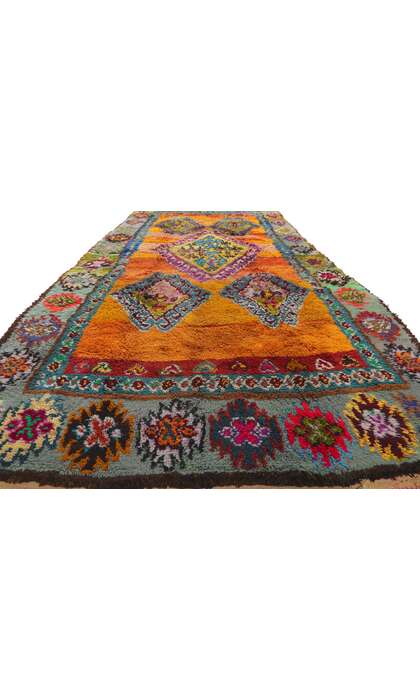 6 x 13 Vintage Berber Moroccan Boujad Rug 21672
