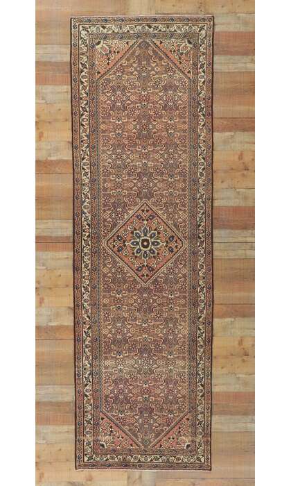 3 x 11 Vintage Persian Malayer Runner 61088