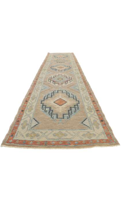 3 x 13 Modern Turkish Oushak Runner 53806