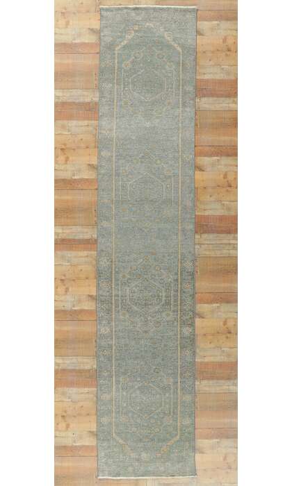 3 x 14 Vintage-Inspired Oushak Rug 30723