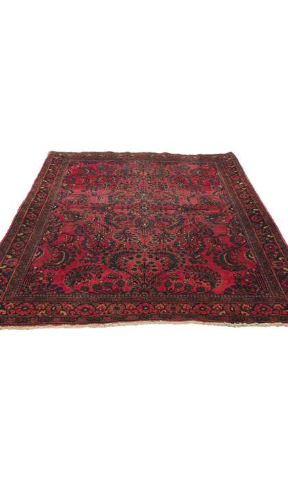 3 x 5 Antique Persian Sarouk Rug 78238