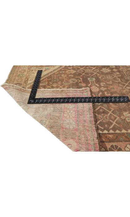 4 x 10 Antique Persian Hamadan Runner 77673