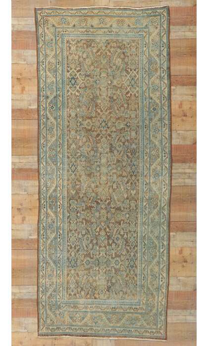 4 x 10 Antique Persian Malayer Runner 77684