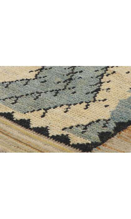 4 x 7 Contemporary Moroccan Textured Rug 80716