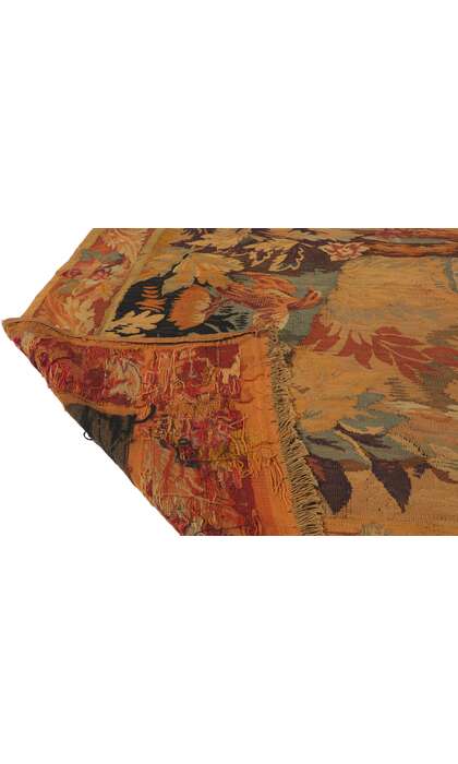 5 x 6 Antique French Aubusson Tapestry 78235