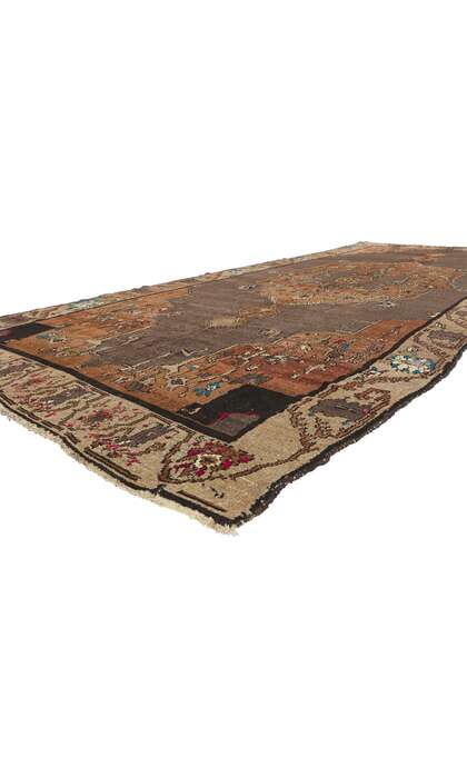 7 x 16 Vintage Turkish Kars Rug 51635