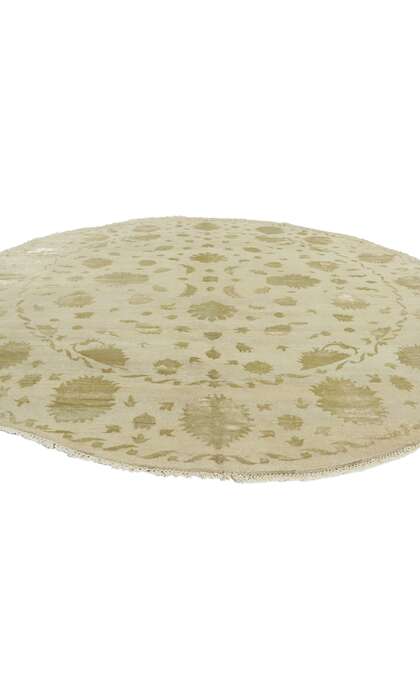 8 x 8 Neutral Round Area Rug 30286