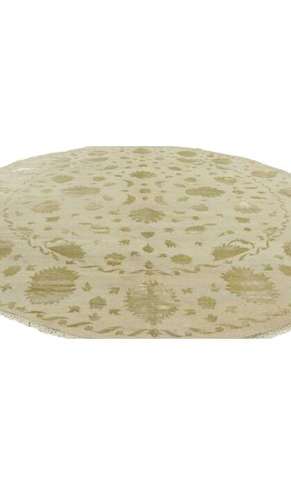 8 x 8 Neutral Round Area Rug 30286