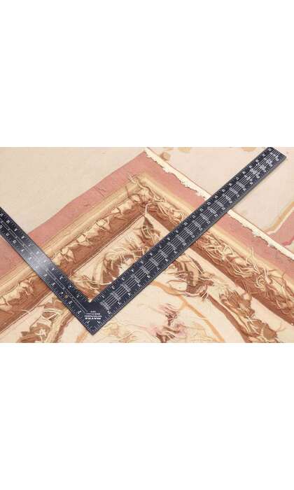 9 x 12 Vintage French Aubusson Rug 77645