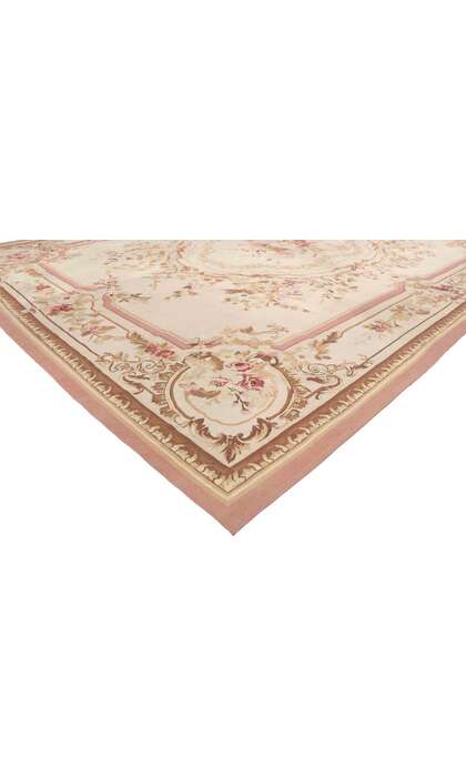 9 x 12 Vintage French Aubusson Rug 77645