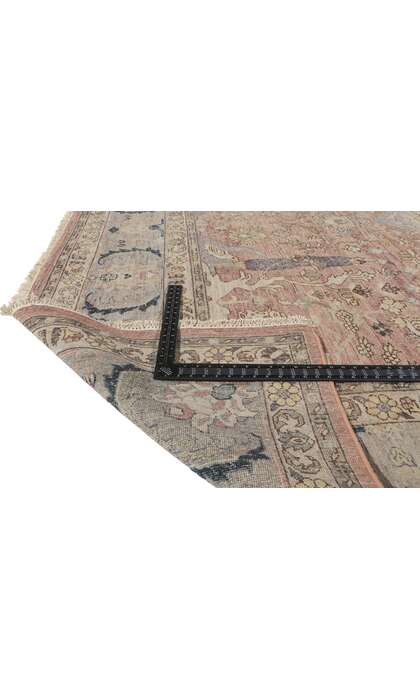 9 x 12 Contemporary Distressed Rug 30777