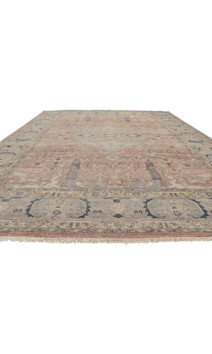 9 x 12 Contemporary Distressed Rug 30777