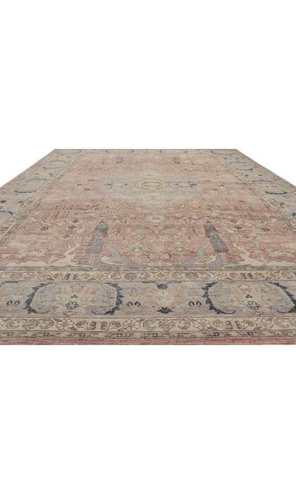 9 x 12 Contemporary Distressed Rug 30777