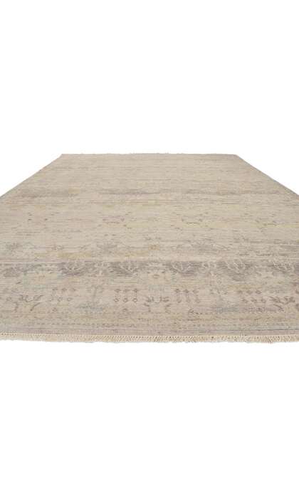 9 x 12 Contemporary Distressed Rug 30781