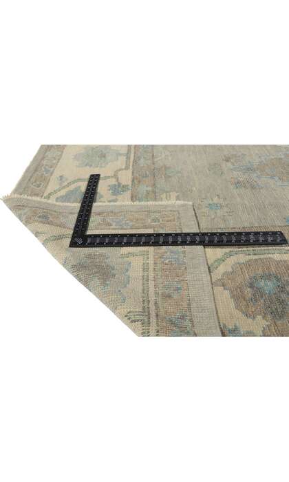 9 x 12 Modern Turkish Oushak Rug 53815