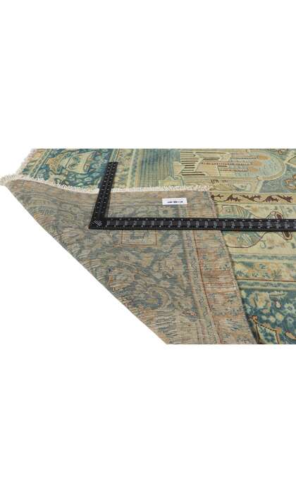 9 x 12 Vintage Persian Khorassan Rug 53745