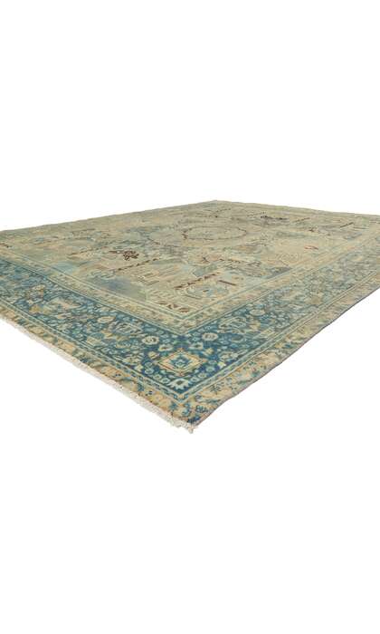 9 x 12 Vintage Persian Khorassan Rug 53745