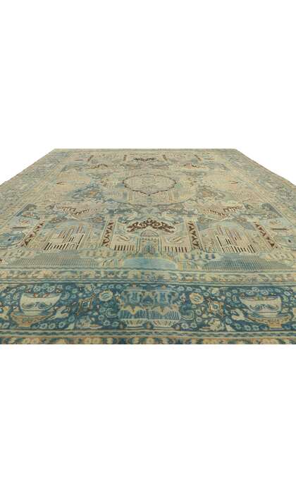 9 x 12 Vintage Persian Khorassan Rug 53745