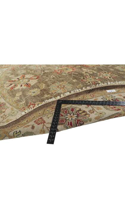 9 x 9 Vintage Indian Round Area Rug 77297