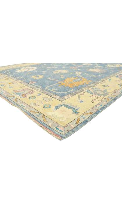 9 x 12 Colorful Oushak Rug 80600