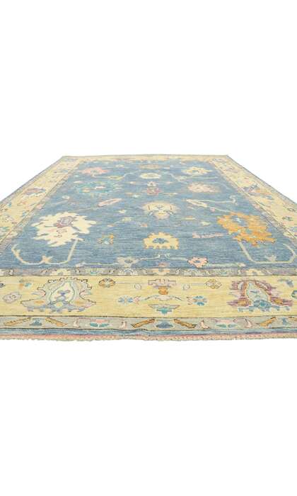 9 x 12 Colorful Oushak Rug 80600
