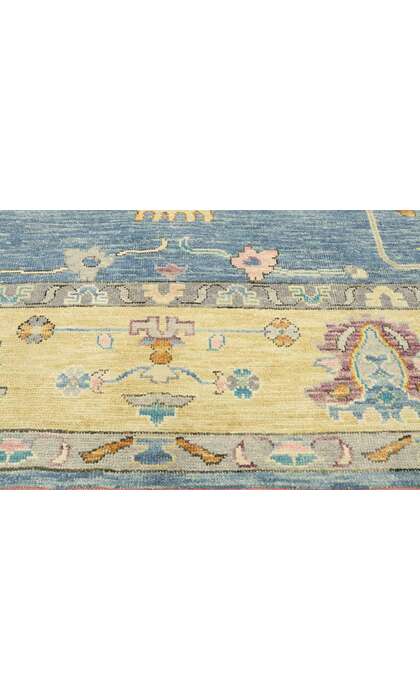 9 x 12 Colorful Oushak Rug 80600