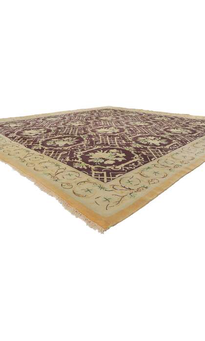 11 x 11 Antique European Garden Rug 77078