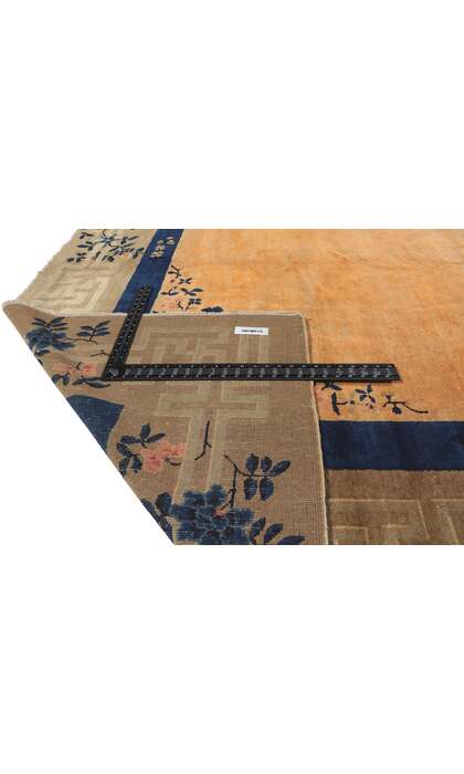 11 x 15 Antique Chinese Peking Wedding Rug 77267