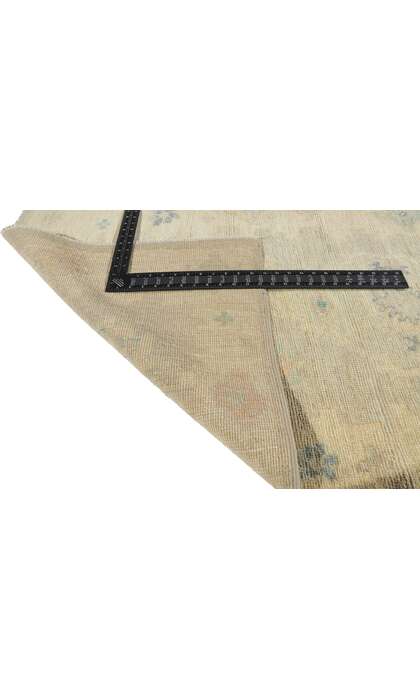 2 x 12 Modern Oushak Rug Runner 80841