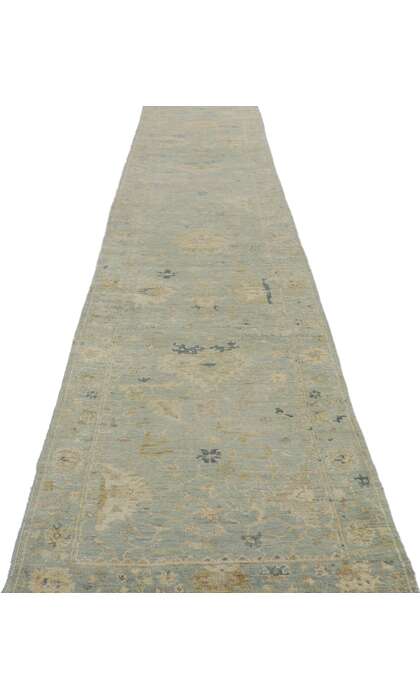 3 x 14 Vintage-Inspired Oushak Rug 30834