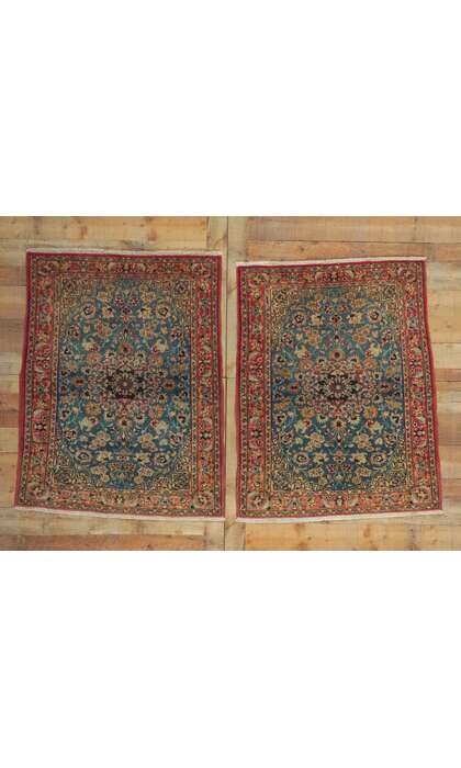 3 x 4 Vintage Persian Isfahan Rug 61104