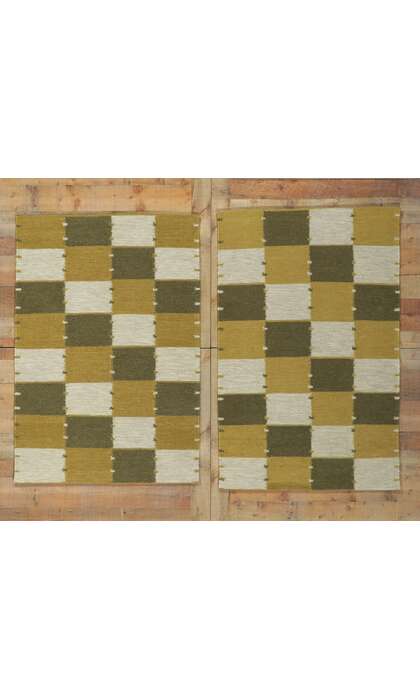 3 x 5 Swedish Inspired Kilim Rug 30813