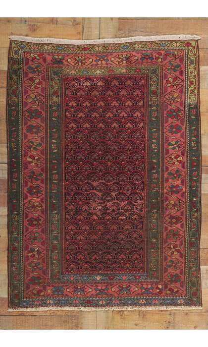 4 x 5 Antique Persian Malayer Rug 61113