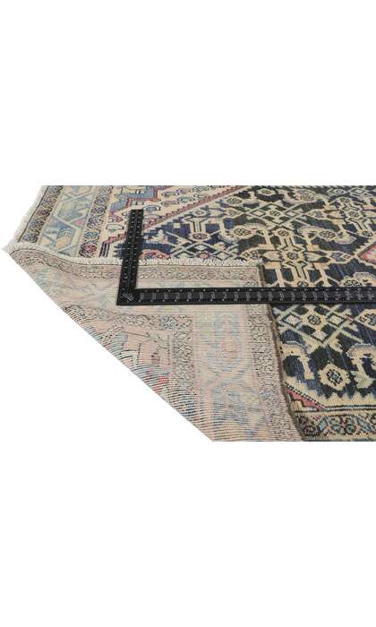 4 x 7 Antique Persian Malayer Rug 61087