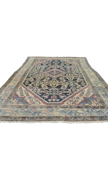 4 x 7 Antique Persian Malayer Rug 61087
