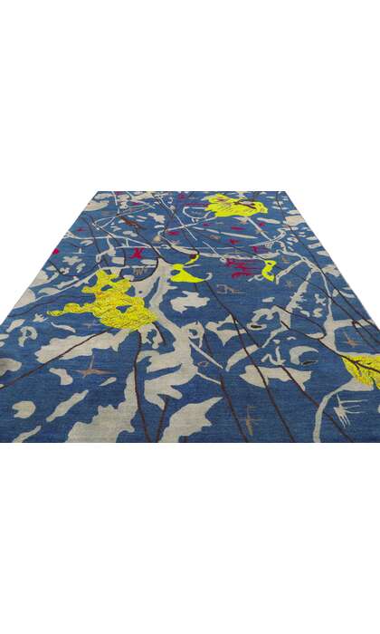 6 x 10 Joan Miro Style Abstract Rug 80741