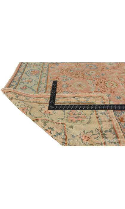 6 x 8 Antique Turkish Oushak Rug 72423