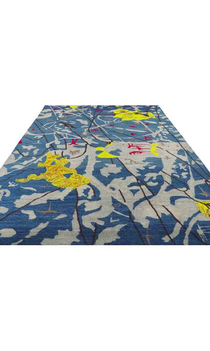 6 x 9 Joan Miro Style Abstract Rug 80742