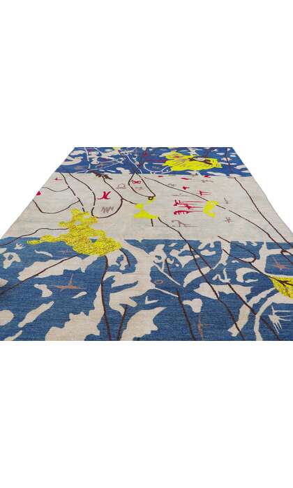 6 x 9 Joan Miro Style Abstract Rug 80744