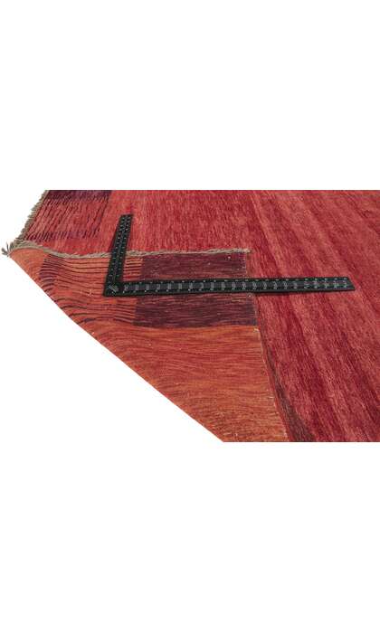 6 x 9 Contemporary Red Area Rug 80748