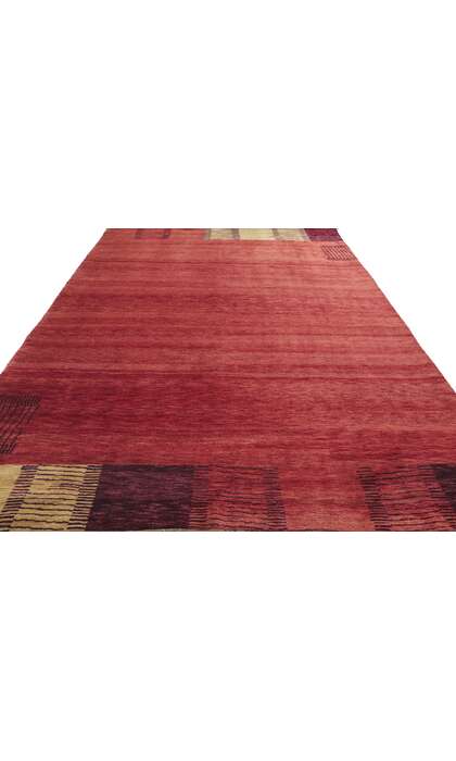 6 x 9 Contemporary Red Area Rug 80748