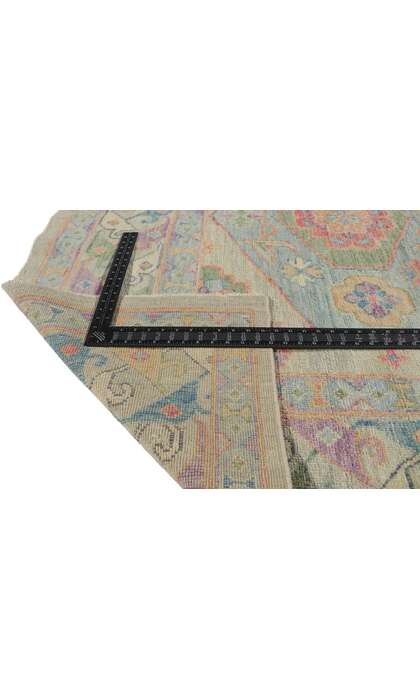 6 x 9 Colorful Oushak Rug 80888