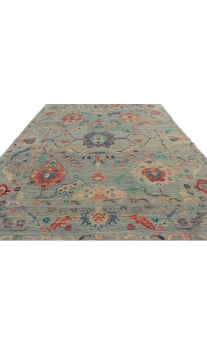 6 x 9 Colorfful Oushak Rug 80889