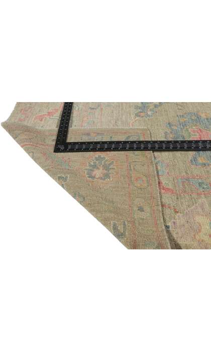 6 x 9 Colorful Oushak Rug 80891