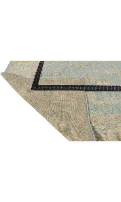 6 x 9 Modern Colorful Oushak Rug 80892