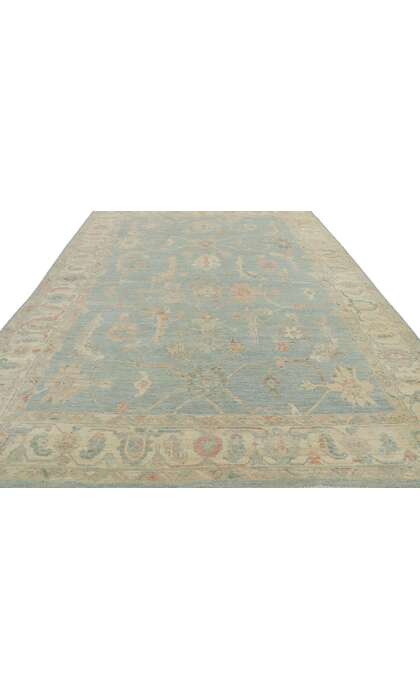 6 x 9 Modern Colorful Oushak Rug 80892