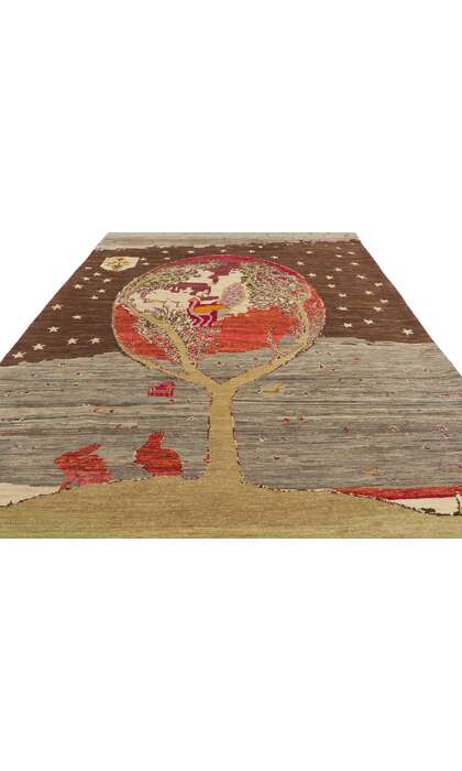 7 x 10 Modern Tree of Life Rug 80749