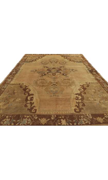 7 x 10 Vintage Turkish Kars Rug 50016