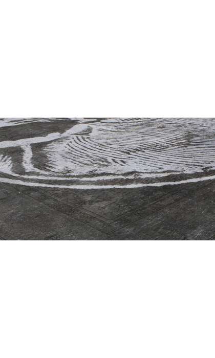 10 x 12 Vintage Overdyed Skull Rug 80432