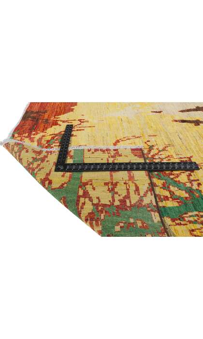 8 x 10 Nature-Inspired Gilded Ascent Modern Rug 80738